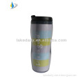 12oz BPA free double wall thermal plastic coffee mug